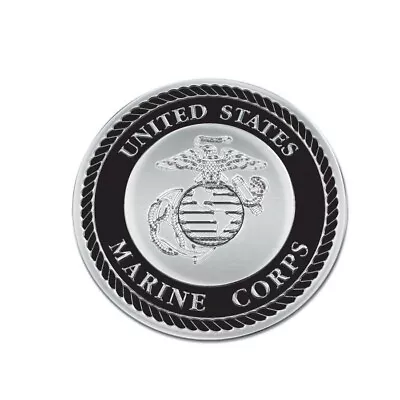 U.S. Marine Corps Acrylic-Metallic Auto Emblem • $12.99