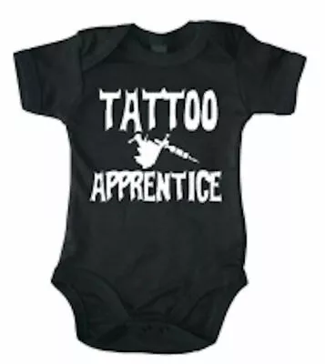 £7 • Buy Tattoo Apprentice - Alternative Tattoo Baby Grow Bodysuit
