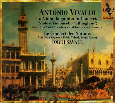 Antonio Vivaldi • Le Concert Des Nations • Jordi Savall • Manfredo Kraemer • $12.75