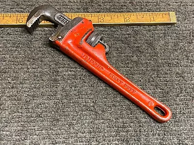 Vintage Ridgid 6” Steel Adjustable Pipe Wrench Heavy Duty USA  • $18