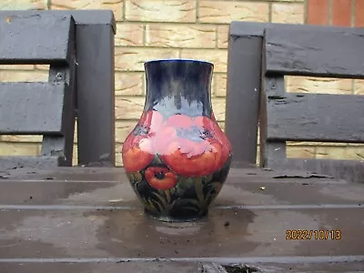 £495 • Buy Moorcroft  Pottery Early Ocher Big Poppy Vase