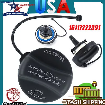 1Fuel Gas Tank Filler Cap 16117222391 For BMW 320i 335i 428i 528i & Mini Cooper • $11.95