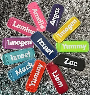 Personalised Icy Pole Zooper Dooper Popsicle Neoprene Holder - 1pc • $3.60