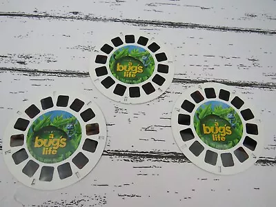 VIEW MASTER 3D Disney 1995 A Bug's Life Set Of 3 Reels 37006 • $11