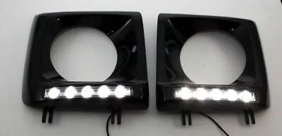 Mercedes W463 G Class G500 Led Drl Light Set W/ Black #9040 Cover New 1990-2012 • $263.15