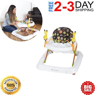 Baby Activity Walker With Wheels Girl Boy Folding Infant Walk Learning Assistant • $58.99