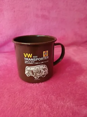 Haynes Manuals VW Transporter Classic Car Series Mug Camper Van Enamel  • £14.99