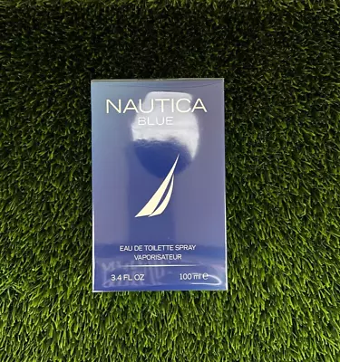 Nautica Blue 3.4 Oz EDT Cologne For Men 100 ML Brand New In Box • $17.79