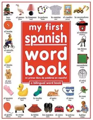 My 1st Spanish Word Book / Mi Primer Libro De Palabras EnEspanol: A Bilin - GOOD • $5.12