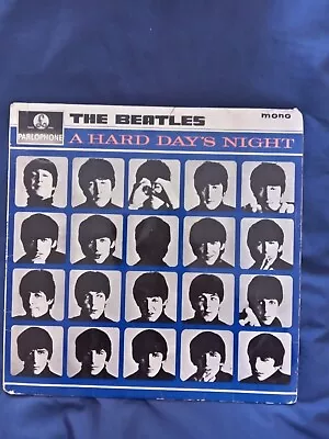 The Beatles Lp / A Hard Days Night ( First Press Vg / Vg 1964 ) • £29.99