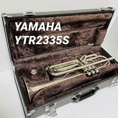 YAMAHA YTR-2335S Silver Brass Bb Trumpet With Hard Case • £447.49