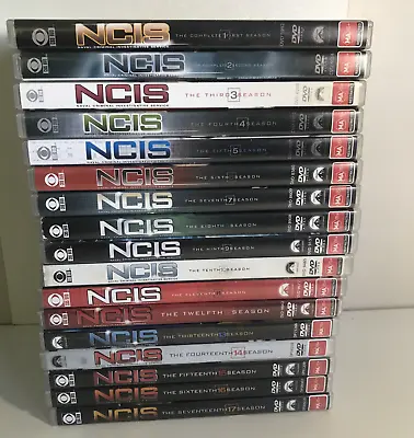 NCIS DVD Seasons 1 2 3 4 5 6 7 8 9 10 11 12 13 14 15 16 17  Bundle Region 4 PAL • $120