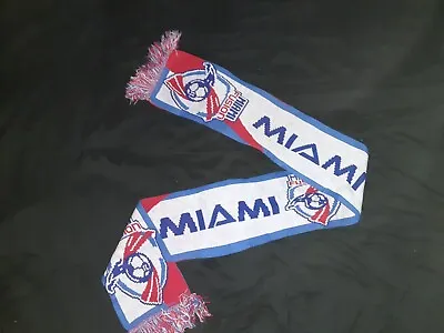 Miami Fusion Football Club / Soccer Scarf / Futbol Club / Soccer Club. • $18.69