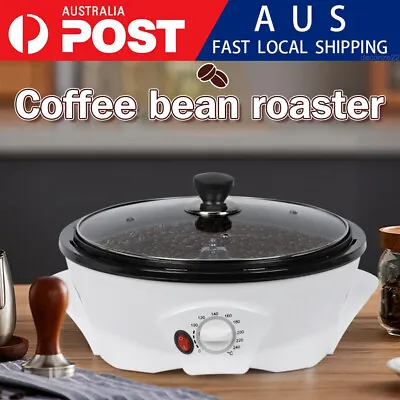 Electric Coffee Roaster Home Coffee Bean 220V Non-Stick Roasting Baking Machine • $52.06