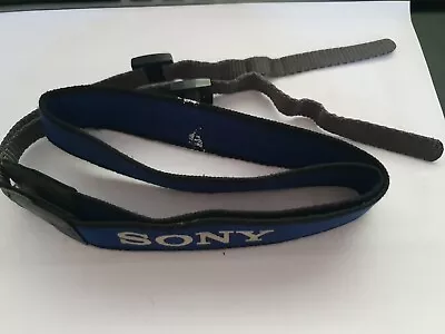 Sony Strap Lanyard Camcorder Camera Digital Grey Neck Handycam Genuine 75cm Max • £6