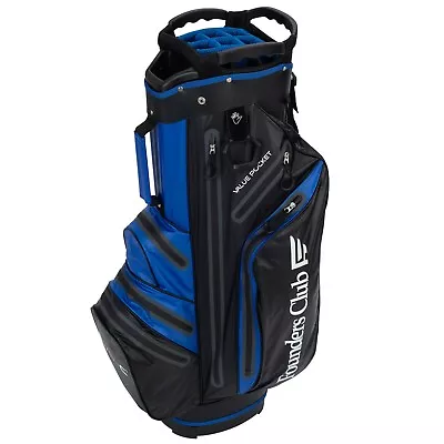 Founders Club Waterproof Golf Cart Bag Ultra Dry Light Weight 14 Way Divider • $149