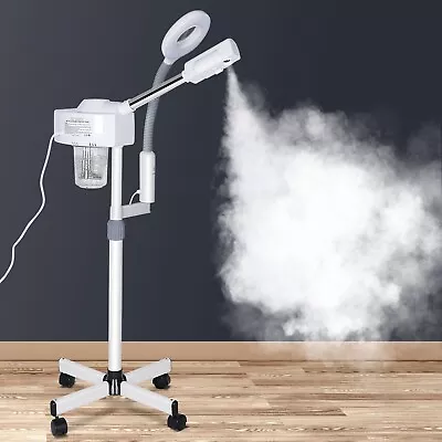 2 In 1 Facial Steamer 5X Magnifying Lamp Hot Ozone Machine Spa Salon Beauty • $69.99