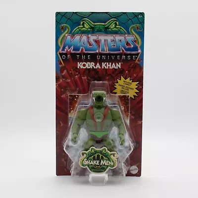 Masters Of The Universe Origins KOBRA KHAN Figure 2022 Mattel Snake Men MOTU • $17