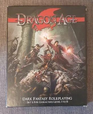 £32.99 • Buy Dragon Age Dark Fantasy Roleplaying Set 1: For Characters Level 1 To 5