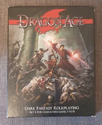 £32.99 • Buy Dragon Age Dark Fantasy Roleplaying Set 1: For Characters Level 1 To 5