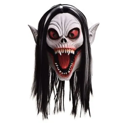 Vampire Monster Latex Mask Horrifying Fangs Masquerade Halloween Party Supplies • $14.39