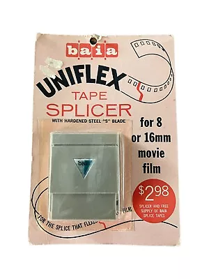 Vintage NIB BAIA Tape Splicer For 8- 16mm Movie Film. • $18