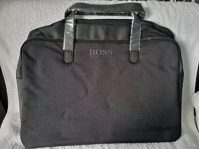 £27.99 • Buy BRAND NEW HUGO BOSS Unisex Women Men's Designer Duffle Weekend Travel Bag Black 
