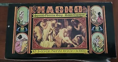 Vintage Magno Soap Island Of La Toja Spanish Glycerine 3 (3 Oz.) Bars Box • $11.99