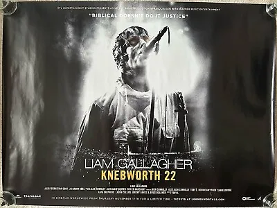 Liam Gallagher Knebworth Original Cinema Poster UK Quad • £10