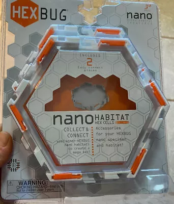 $12.99 • Buy HexBug Nano Habitat HEX CELLS NIB 2 Cell Pieces Maze Track Parts