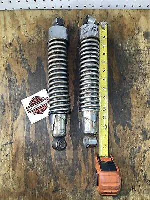 86-03 Harley Ironhead Sportster 13.5  Rear Shocks Shock Suspension Oem 489 • $90