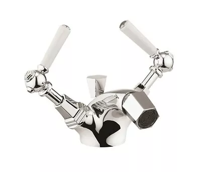 Crosswater Waldorf White Lever Bidet Monobloc Mixer Tap WF210DPC_LV+ • £160