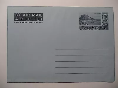 STAMPMART : JERSEY ENGLAND QE II 5p MONT ORGUEIL UNUSED AIR MAIL AEROGRAMME • $1.99