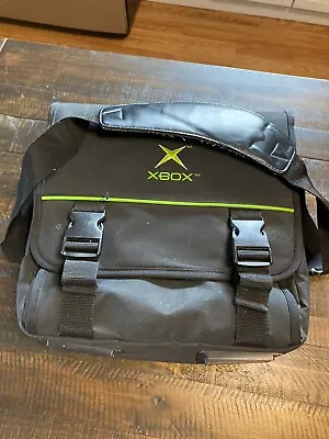 Official Microsoft Xbox Over The Shoulder Travel Carrying Bag For Consol • $19.20