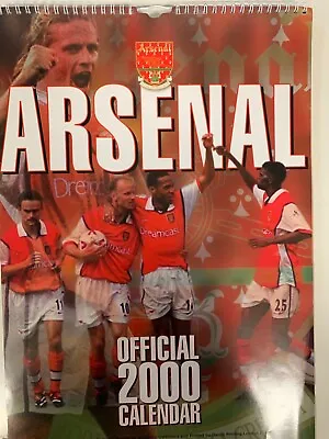 £9 • Buy Arsenal Official Calendar 2000                                    