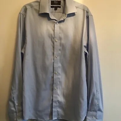 M&s Mens Formal Shirt 15” • £4