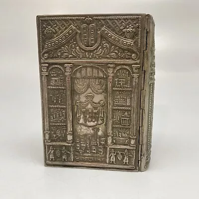 BEAUTIFUL Illustrated Old Hebrew Bible TANACH Decorative Metal Cover A5 • $49.24