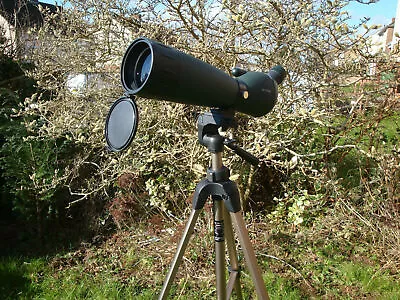 New LUYI 25-125x95 Zoom Telescope / Spotting Scope With Tow Tripods(S And L) • £165.99