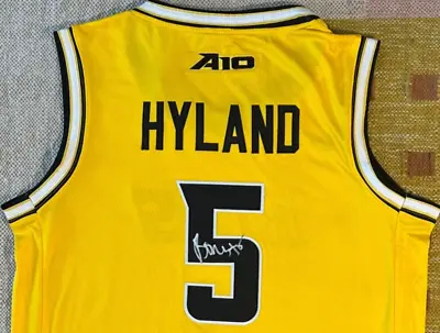 Bones Hyland Signed Autograph VCU Virginia Commonwealth Rams NCAA Jersey NBA USA • $250