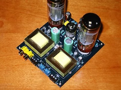 HiFi EL34 Vacuum Tube Amplifier Class A Single-ended Stereo Audio Amp DIY Kit • $128.69