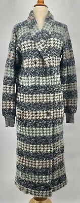 $375 • Buy Vintage Women’s Missoni Cardigan Long Coat Knitted Wool Mohair Size M 
