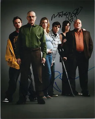 AARON PAUL ~RJ MITTE ~BETSY BRANDT Authentic Hand-Signed BREAKING BAD 8x10 Photo • $199.99