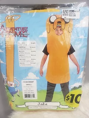 $9 • Buy NEW Size S 4/6 Boys (3-4 Yrs) Adventure Time Jake Child Costume Dress Up Cosplay