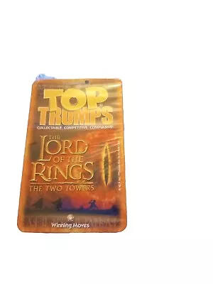 Top Trumps - The Lord Of The Rings The Two Towers 2002 • £6