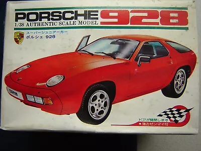 Kawai Porsche 928 KIT # 100 Factory Open But Complete 1/38 Scale • $9.99