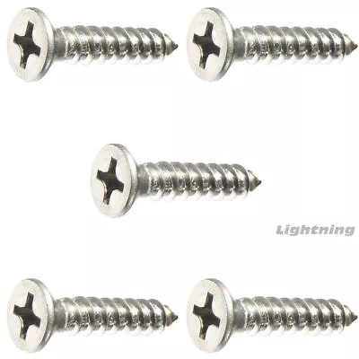 Stainless Steel Phillips Drive Sheet Metal Tapping Screws Grade 18-8 Qty 50 Pc • $7.90