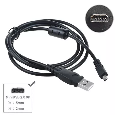 3ft USB Data SYNC Cable For Panasonic CAMERA Lumix DMC-FP7/D DMC-ZS20/a ZS20s/p • $4.85