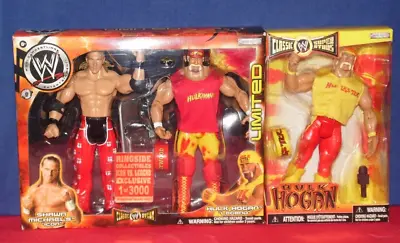 Hulk Hogan Shawn Michaels Hollywood Classic Legends Jakks MOC Mattel WWE Elite • $349