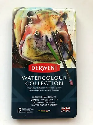 £8.99 • Buy Derwent Watercolour Collection Sampler Kit Painting & Drawing Set 12 Item Set