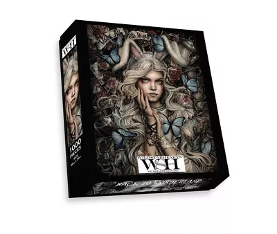 WSH - Back To Wonderland - 1000 Piece Jigsaw By Enys Guerrero /Dark Alice • £24.95